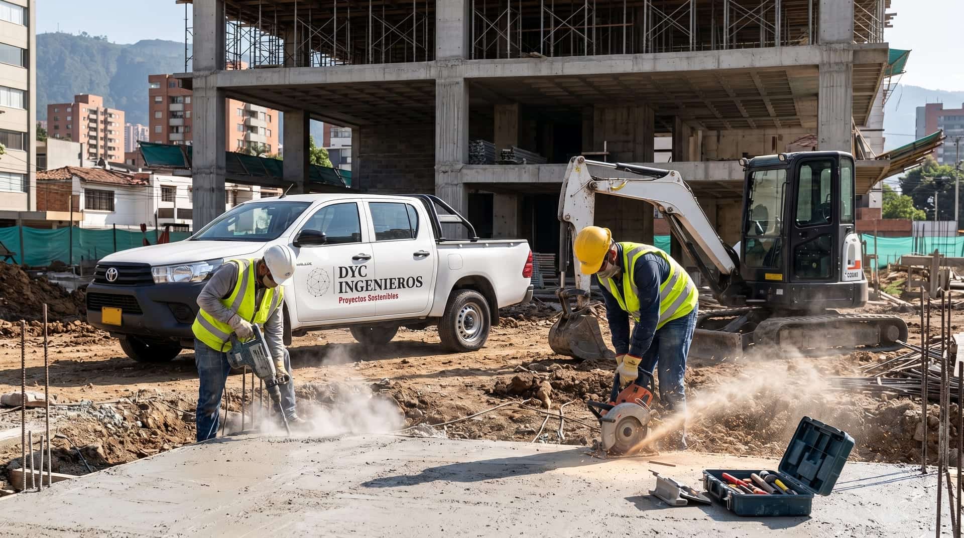 Edificio comercial 3 pisos — entregado 15 días antes — Cali, Valle del Cauca (2025)
